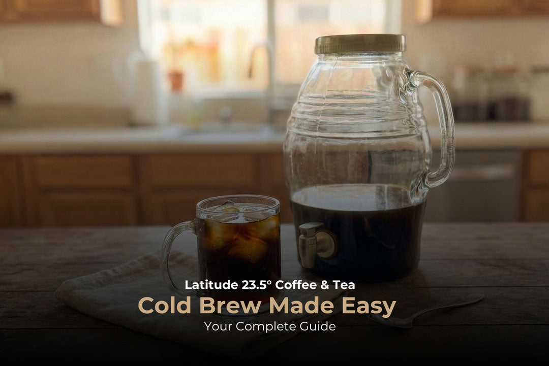 The Easiest Way: Cold Brew Coffee Sachets