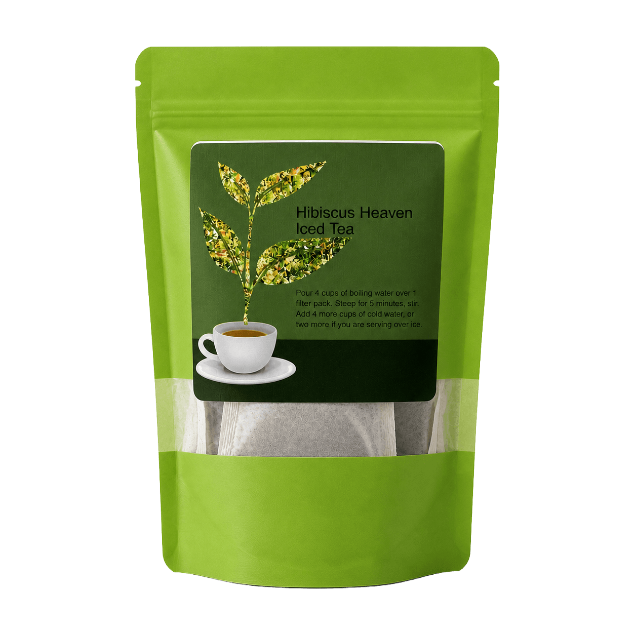 Hibiscus Heaven Iced Tea - 6 Filter Packs