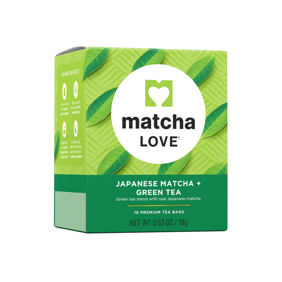 Matcha + Green Tea (10 Count Case) (Coming Soon)
